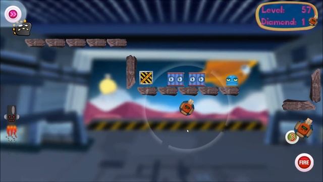 Cyborg Detonator Gold Medal Tutorial | Level Set 6 | Levels 51 - 60 смотреть онлайн