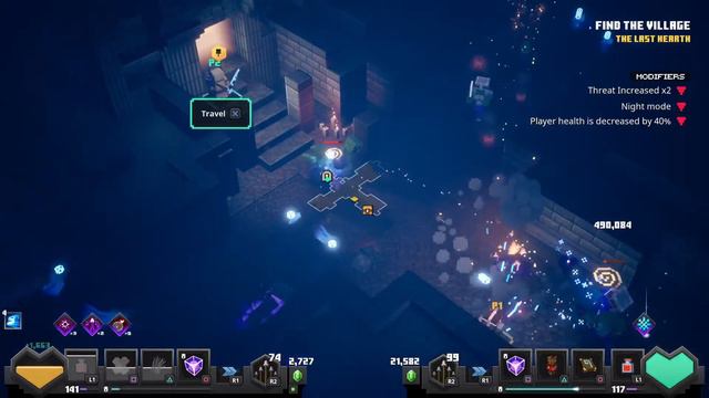 Minecraft DUNGEONS PS5 смотреть онлайн