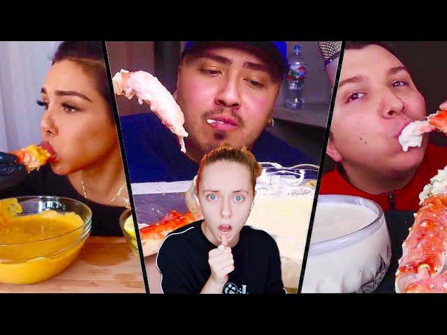 ПОЛНЫЙ ТРЭШ! ЧТО ЭТИ АМЕРИКАНЦЫ СЕБЕ ПОЗВОЛЯЮТ? реакция на асмр и мукбанг смотреть онлайн