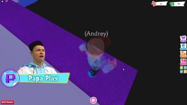 Катя построила паркур в своем доме в Adopt Me смотреть онлайн