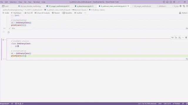 class26 - OOP - magic methods, dataclasses, abstract classes, Code Quality- typing, doctests смотреть онлайн
