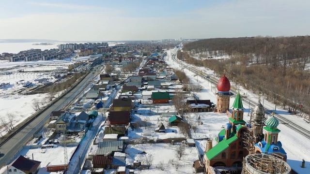 DJI MAVIC 3 5К ТАТАРСТАН СТАРОЕ АРАКЧИНО - ВЕРХНИЙ УСЛОН "ХРАМ ВСЕХ РЕЛИГИЙ" смотреть онлайн