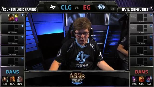 Nien trolls and picks Nautilus by accident, Thinkcard in shock. Before CLG vs EG Match | S4 NA LCS смотреть онлайн