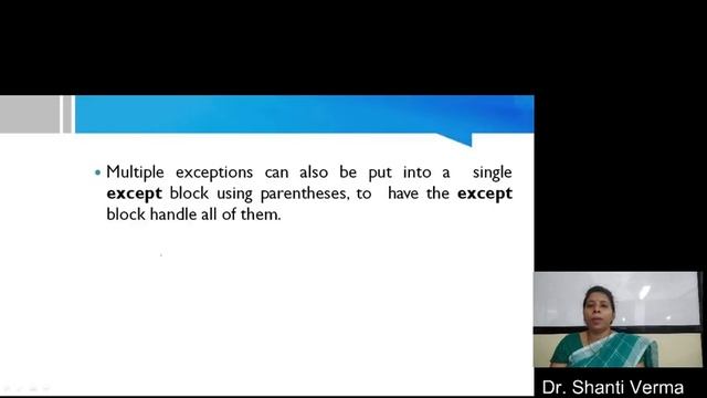 Exception Handling in python смотреть онлайн