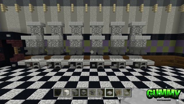 Minecraft Tutorial:  Freddy Fazbear's Pizzeria Restaurant (FNAF 2) - Part 5