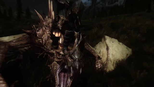 Skyrim mods armor ENB and Dragon animations смотреть онлайн