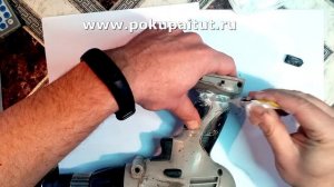 Ремонт шуруповерта разломанного пополам.