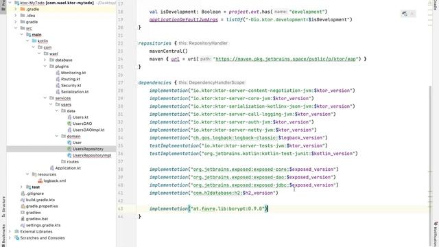 مشروع قائمة المهام الشخصية الحلقة الرابعة - KTOR اساسيات смотреть онлайн