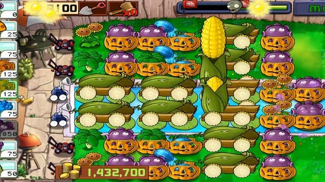 Plants vs Zombies/Растения против Зомби.Survival endless/Выживание бесконечно.11-12 waves/волны смотреть онлайн