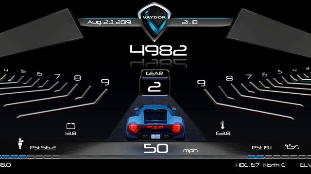 Vaydor 3D LCD Display Demo смотреть онлайн
