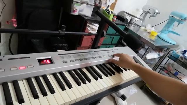 Roland A-37 midi controller to Roland sc-55 sound module layering and spliting tones and octave смотреть онлайн