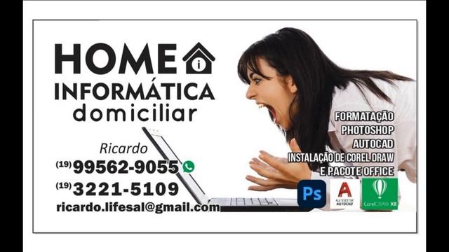 INSTALAÇÃO COREL DRAW AUTO CAD BACKUP E FORMATAÇÃO EM CAMPINAS A DOMICILIO CLIENTE OU REMOTO смотреть онлайн