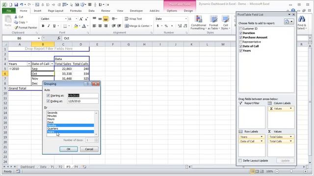 Dynamic Dashboard using Excel - a Tutorial смотреть онлайн