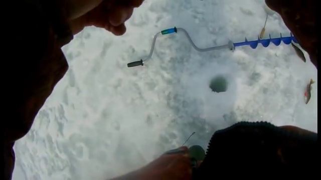 Жор окуня по последнему льду смотреть онлайн