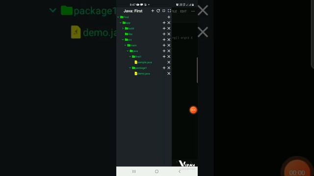 How to run java program android mobile in Tamil смотреть онлайн