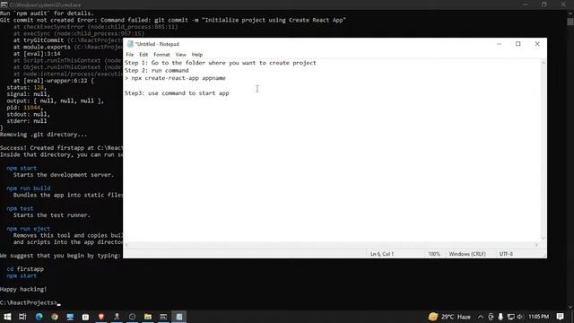 How to create and run first react app смотреть онлайн