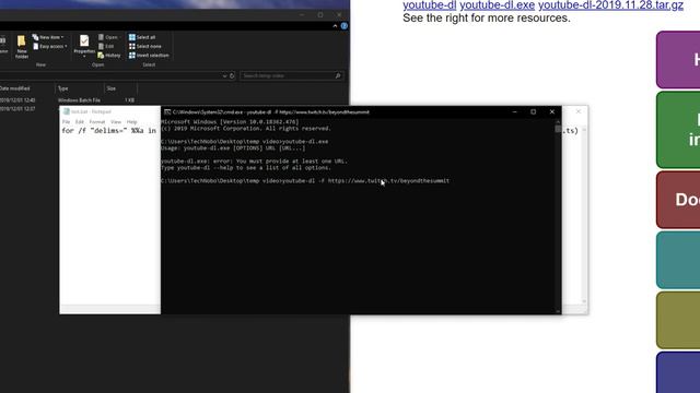 Download a livestream as it's happening Twitch and more YouTube dl FFMPEG смотреть онлайн