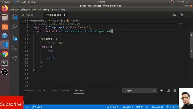 Reactjs 04: Event handler смотреть онлайн