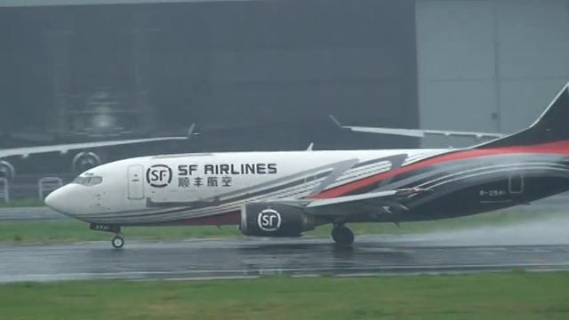 順豐航空 SF Airlines 737-31B/SF(B-2941) O3-6918 桃園(TPE)→深圳(SZX) takeoff смотреть онлайн