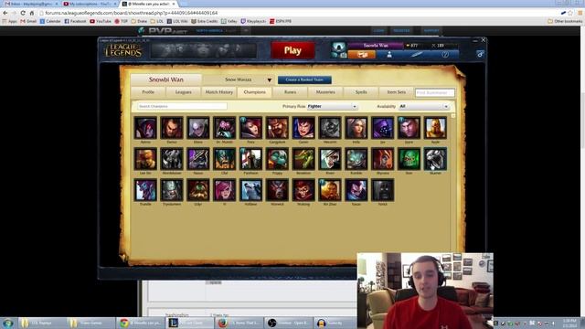 Status of Fighters in LOL смотреть онлайн
