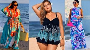 МОДНАЯ ПЛЯЖНАЯ МОДА❤️ ИДЕИ КОМФОРТНЫХ ОБРАЗОВ ДЛЯ ЖЕНЩИН 50 ЛЕТ❤️