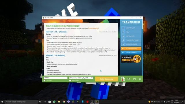 Jak si stáhnout free/zdarma Minecraft Java edition смотреть онлайн