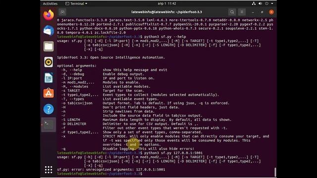 Install and review SpiderFoot network penetration testing tool смотреть онлайн