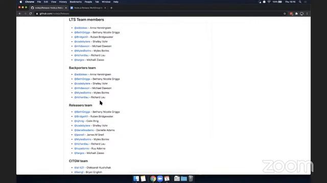 2020-11-5 Node.js Release Working Group Meeting смотреть онлайн