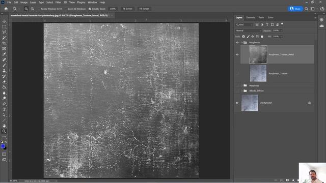 PBR Textures In Photoshop Roughness