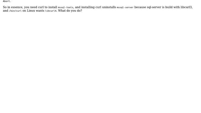 Databases: How do I install SQL-Server Tools if I can't use curl? (2 Solutions!!) смотреть онлайн