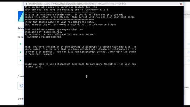 Installing Wordpress On DigitalOcean VPS Droplet (Super Quick) смотреть онлайн
