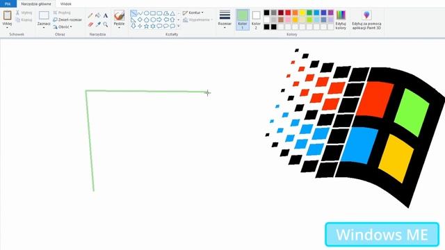 How to Draw Windows Whistler, Windows ME, Windows 8.1 Logo In MS Paint (Tutorial) Home Proffesional смотреть онлайн
