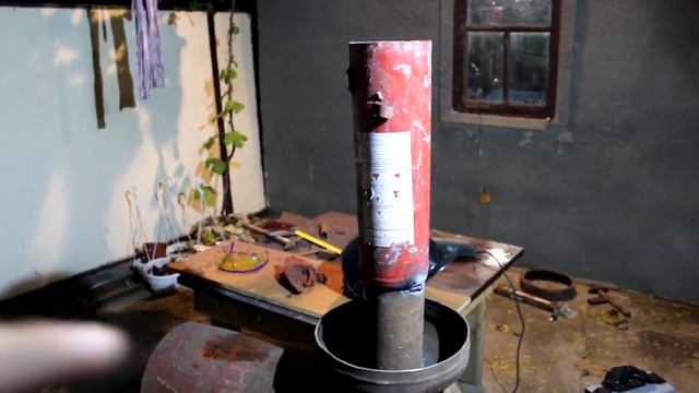 Буржуйка из газового баллона смотреть онлайн