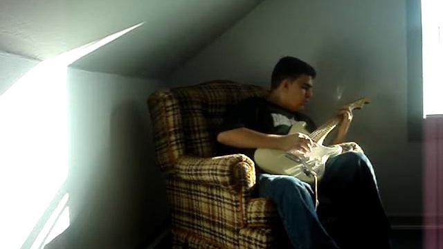 just messing around on my dads strat смотреть онлайн