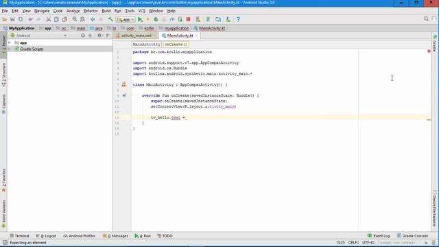 Kotlin #01 - TextView e Button - Desenvolvimento para Android смотреть онлайн