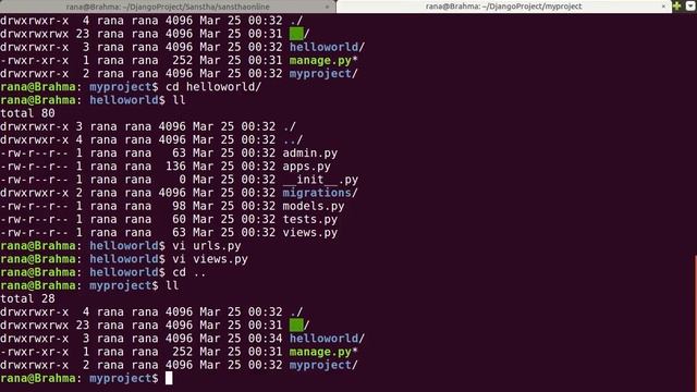 Hello World in Django : Starting with Django development смотреть онлайн