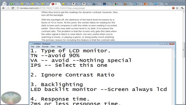 Tutorial - What makes a Good Computer Monitor? Computer Monitor Buying Guide - Updated for 2012 смотреть онлайн