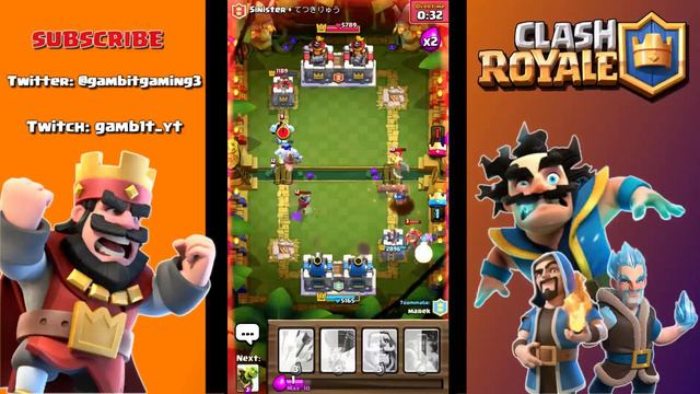 Clash Royale 2v2 BALLOON LUMBER JACK DECK | Best Deck For Playing With Randoms! смотреть онлайн