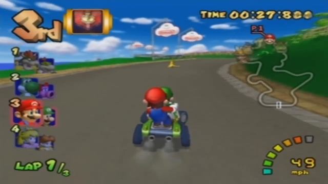 Mario Kart: Double Dash!! Walkthrough - 100cc Star Cup (HD) смотреть онлайн