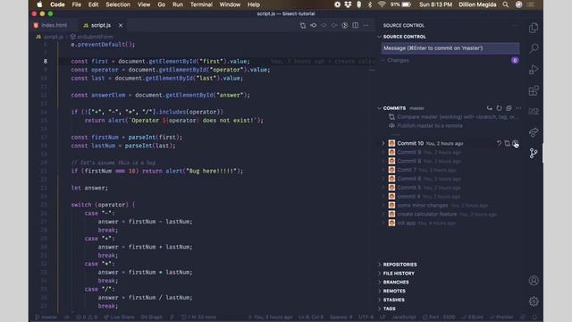 Git Bisect Simplified - What it is, why and how to use it to debug your applications смотреть онлайн