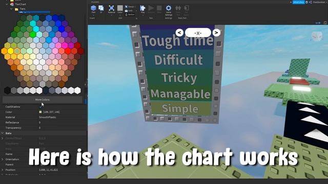 [ROBLOX] - How To Create A Difficulty Chart Obby On Roblox! [2020 Tutorial] смотреть онлайн