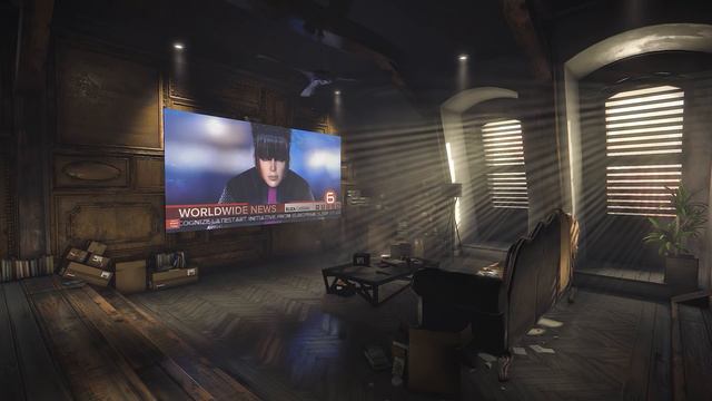 Deus Ex: Mankind Divided - Prague: Jensen's Apartment (1 Hour of Music) смотреть онлайн