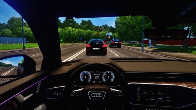 Audi A6 City Car Driving (ReShade)