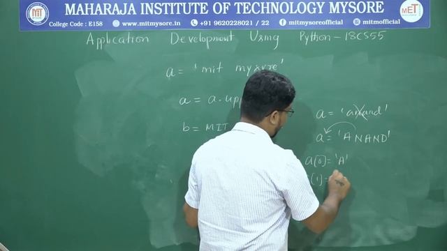 String in Python | Vth Sem | CSE | 18CS55 PYTHON | Module 2 | Session 05 смотреть онлайн