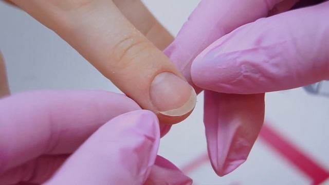 Wide Nails Correction | Oval Nail Shape | Geometric Nail Art