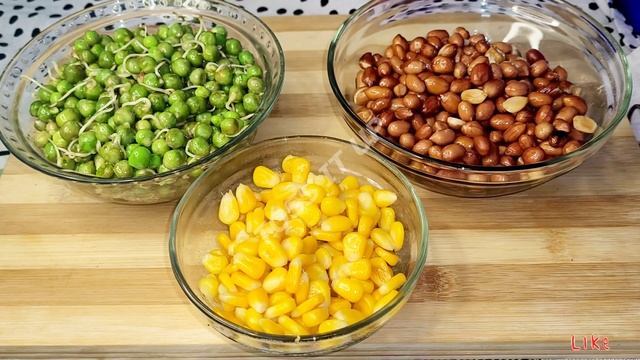 Proteinaceous Salad With Tahini Paste Dressing प्रोटीन युक्त सैलेड #proteinsalad#tahinipastedressin