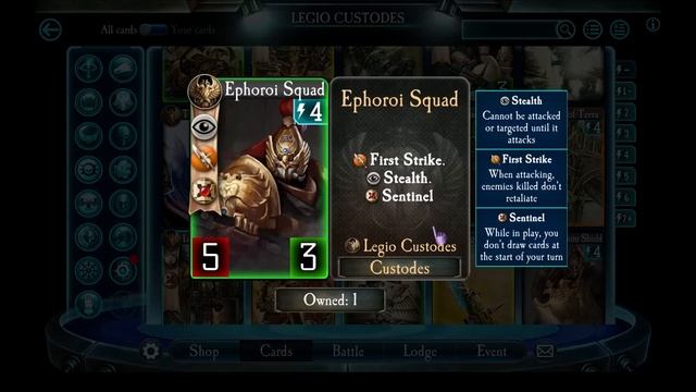 Let's Play Horus Heresy Legions: Legio Custodes Cards First Look смотреть онлайн