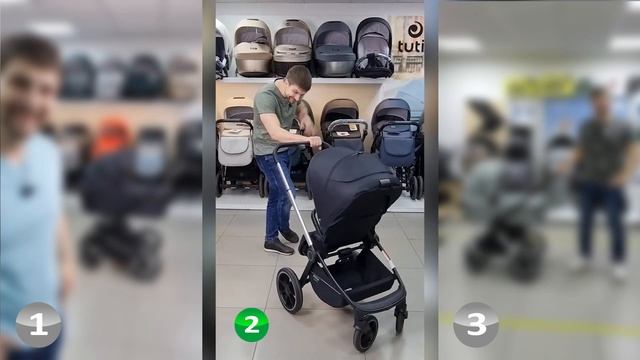 Топ-3 коляски с рождения с компактным сложением смотреть онлайн