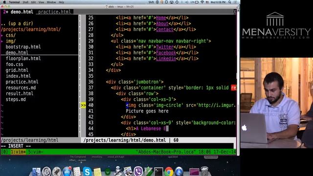 Bootstrap workshop by Abdo achkar смотреть онлайн