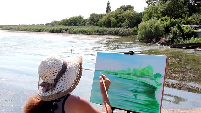 Видеоурок на пленэре.mp4 смотреть онлайн